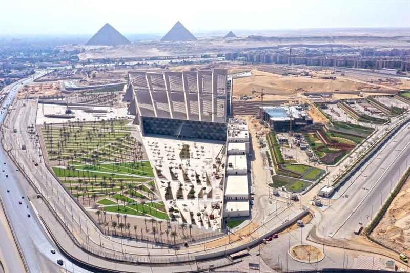 Grand Egyptian Museum Offers Guided Tours To Atrium And Commercial Area