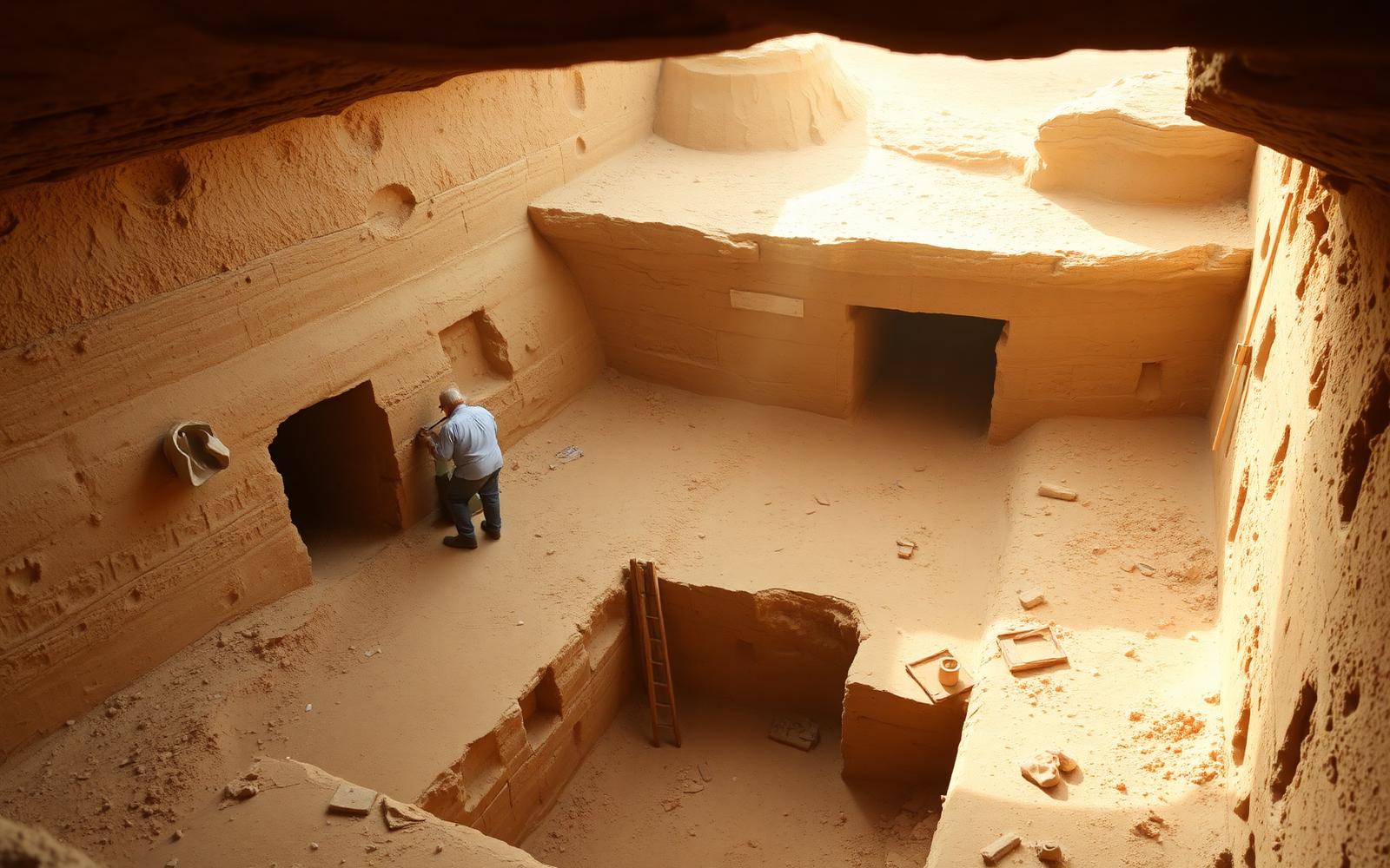 New Tombs Uncovered at Saqqara Rewrite the Old Kingdom Timeline